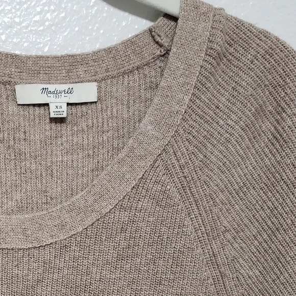 MADEWELL Dresses Madewell Side Slit Sweater Dress, Size XS